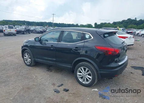 2017 Nissan Rogue Sport S из США, поврежденный, VIN JN1BJ1CR9HW131591